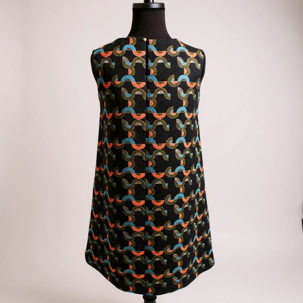 COREY LYNN CALTER for Anthropologie Floral A-Line Dress Size M | NWOT - Picture 2 of 5